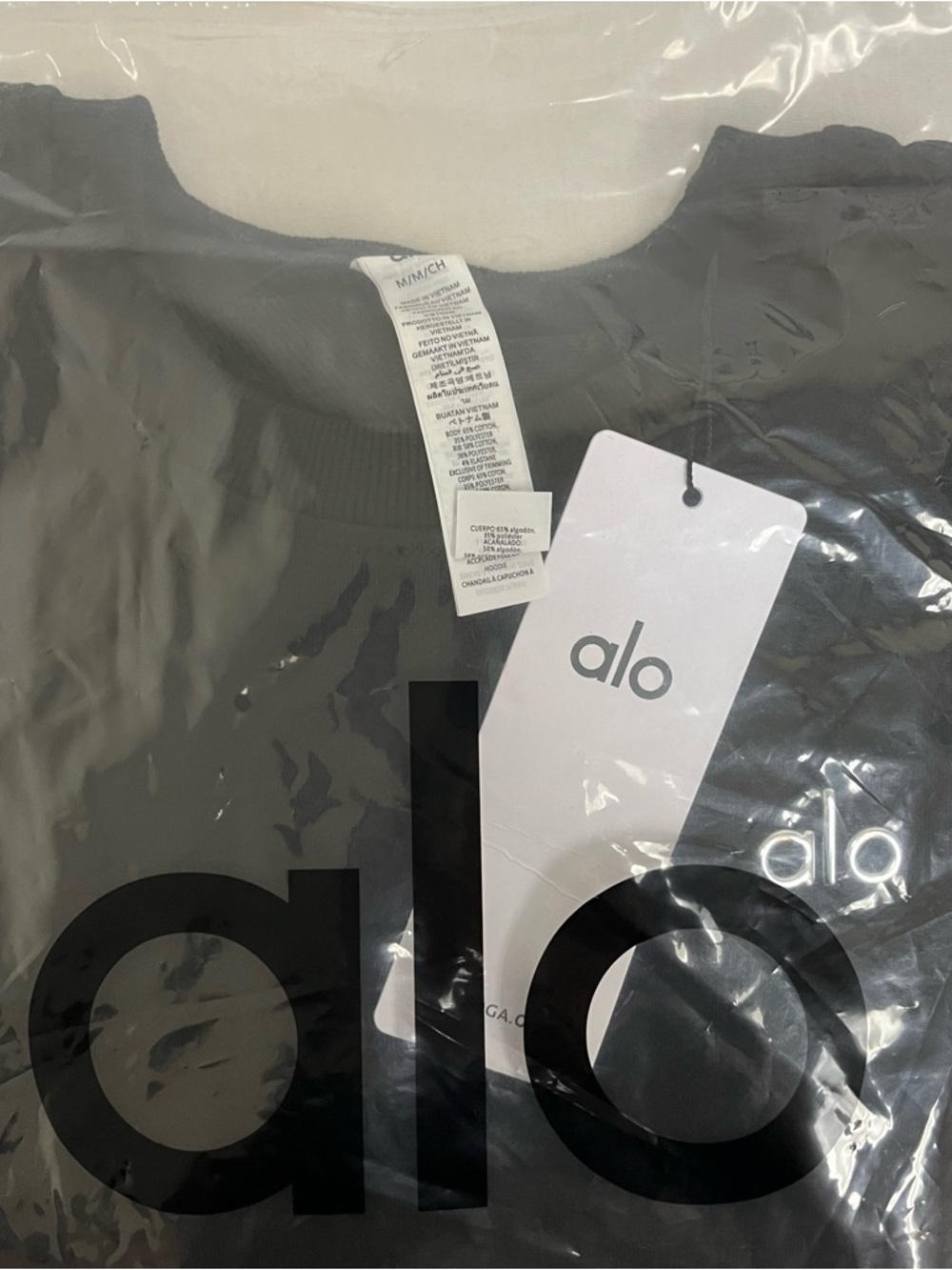ALO Yoga Women's Crewneck Sweatshirt - Black - Picture 7 of 7
